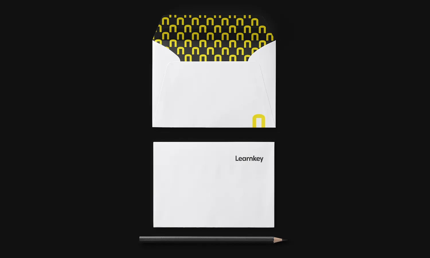 Learnkey identity on an envelope